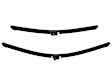 2019 Mercedes Benz A250 - Front Wiper Blade, Frameless, Driver - 24 in.; Passenger - 19 in., AeroTwin Series