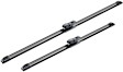 3397014422 Front, Driver and Passenger Side OE Replacement Series Wiper Blade, Driver Side - 26 in.; Passenger Side - 20 in.