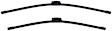 3397014494 Front OE Replacement Series Wiper Blade, Framed Driver Side - 24 in.; Passenger Side - 20 in.
