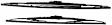 3-397-118-308 Wiper Blade Set - Replaces OE Number 61-61-0-032-743