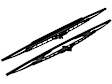 3-397-118-401 Front, Driver and Passenger Side OE Replacement Series Wiper Blade, Framed 21 in.