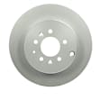 34010917 Rear, Driver or Passenger Side Brake Disc, Geomet Coated, Plain Surface, Vented, 5 Lugs, 324.6 mm