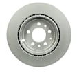 34010917 Rear, Driver or Passenger Side Brake Disc, Geomet Coated, Plain Surface, Vented, 5 Lugs, 324.6 mm