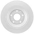 34011640 Rear, Driver or Passenger Side Brake Disc, Geomet Coated, Plain Surface, Solid, 5 Lugs, 303 mm, QuietCast Series