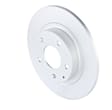 2021 Mazda 6 - Rear, Driver or Passenger Side Brake Disc, Geomet Coated, Plain Surface, Solid, 5 Lugs, 278 mm, 2.5L 4Cyl, QuietCast Series