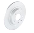 2021 Mazda 6 - Rear, Driver or Passenger Side Brake Disc, Geomet Coated, Plain Surface, Solid, 5 Lugs, 278 mm, 2.5L 4Cyl, QuietCast Series