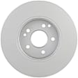 2007 Mercedes Benz C350 - Front, Driver or Passenger Side Brake Disc, Coated, Plain Surface, Vented, 5 Lugs, 300 mm, AWD, 3.5L 6Cyl, QuietCast Series