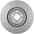 36010943 Front, Driver or Passenger Side Brake Disc, Alutherm, Plain Surface, Vented, 5 Lugs, 345 mm, QuietCast Series