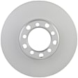 1985 Mercedes Benz 300TD - Front, Driver or Passenger Side Brake Disc, Geomet Coated, Plain Surface, Solid, 5 Lugs, 277.9 mm, 3.0L 5Cyl, QuietCast Series