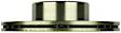 1985 Mercedes Benz 500SEC - Front, Driver or Passenger Side Brake Disc, Geomet Coated, Plain Surface, Vented, 5 Lugs, 278 mm, 5.0L 8Cyl, QuietCast Series