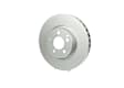 2008 Mercedes Benz C300 - Front, Driver or Passenger Side Brake Disc, Geomet Coated, Plain Surface, Vented, 5 Lugs
