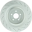 2013 Mercedes Benz CLS63 AMG - Rear, Driver or Passenger Side Brake Disc, Geomet Coated, Cross-Drilled, Vented
