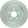 36011513 Rear, Driver or Passenger Side Brake Disc, Geomet Coated, Plain Surface, Solid, 5 Lugs, 330.2 mm