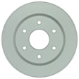 2005 Nissan Armada - Front, Driver or Passenger Side Brake Disc, Geomet Coated, Plain Surface, Vented, 6 Lugs, 320 mm, From 03/2005, 5.6L 8Cyl