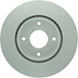 2010 Nissan Sentra - Front, Driver or Passenger Side Brake Disc, Geomet Coated, Plain Surface, Vented, 4 Lugs, 279.8 mm, 2.0L 4Cyl, QuietCast Series
