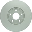 40011473 Front, Driver or Passenger Side Brake Disc, Geomet Coated, Plain Surface, Vented, 5 Lugs, 295.8 mm, 2.5L, 4Cyl, QuietCast Series