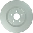 40011484 Front, Driver or Passenger Side Brake Disc, Plain Surface, Vented, 5 Lugs, 354.5 mm, QuietCast Series