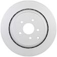 40011485 Rear, Driver or Passenger Side Brake Disc, Plain Surface, Vented, 5 Lugs, 349.7 mm, QuietCast Series