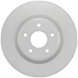 40011583 Front, Driver or Passenger Side Brake Disc, Geomet Coated, Plain Surface, Vented, 5 Lugs, 320 mm, QuietCast Series