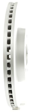 40011583 Front, Driver or Passenger Side Brake Disc, Geomet Coated, Plain Surface, Vented, 5 Lugs, 320 mm, QuietCast Series
