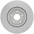 40011583 Front, Driver or Passenger Side Brake Disc, Geomet Coated, Plain Surface, Vented, 5 Lugs, 320 mm, QuietCast Series