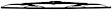 40521 DirectConnect Series Wiper Blade, Framed 21 in.