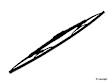 40521 DirectConnect Series Wiper Blade, Framed 21 in.