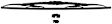 40720A MicroEdge Series Wiper Blade, Framed 20 in.