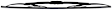 1996 Nissan Maxima - Front, Driver Side Wiper Blade, Framed, 22 in., MicroEdge Series