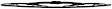 40726 Front, Driver Side MicroEdge Series Wiper Blade, Framed 26 in.