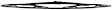 40728 MicroEdge Series Wiper Blade, Framed 28 in.