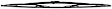 40728 MicroEdge Series Wiper Blade, Framed 28 in.