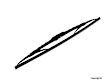41918 Excel+ Series Wiper Blade, Framed 18 in.