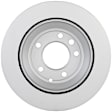 42011151 Rear, Driver or Passenger Side Brake Disc, Coated, Plain Surface, Vented, 5 Lugs, 330 mm