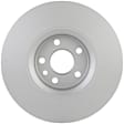 2013 Volvo S60 - Front, Driver or Passenger Side Brake Disc, Geomet Coated, Plain Surface, Vented, 5 Lugs, 315.7 mm