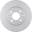 1991 Saab 9000 - Front, Driver or Passenger Side Brake Disc, Geomet Coated, Plain Surface, Vented, 279.6 mm, 2.3L 4Cyl