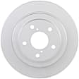 2005 Subaru Impreza - Rear, Driver or Passenger Side Brake Disc, Geomet Coated, Plain Surface, Solid, 5 Lugs, 266 mm, 2.0L 4Cyl, QuietCast Series