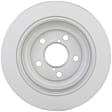 2005 Subaru Impreza - Rear, Driver or Passenger Side Brake Disc, Geomet Coated, Plain Surface, Solid, 5 Lugs, 266 mm, 2.0L 4Cyl, QuietCast Series