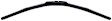 2016 Toyota Corolla - Front, Driver Side Wiper Blade, Frameless, 26 in., OE Replacement Series