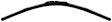 2016 Toyota Corolla - Front, Driver Side Wiper Blade, Frameless, 26 in., OE Replacement Series