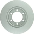2004 Toyota Sequoia - Front, Driver or Passenger Side Brake Disc, Geomet Coated, Plain Surface, Vented, 6 Lugs, 318.7 mm, 4.7L 8Cyl, QuietCast Series