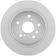 1999 Lexus ES300 - Rear, Driver or Passenger Side Brake Disc, Geomet Coated, Plain Surface, Solid, 5 Lugs, 268.8 mm, 3.0L 6Cyl, QuietCast Series