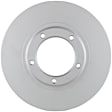 1998 Toyota Tacoma - Front, Driver or Passenger Side Brake Disc, Geomet Coated, Plain Surface, Vented, 5 Lugs, 253.7 mm, 2.7L 4Cyl, QuietCast Series