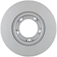 1998 Toyota Tacoma - Front, Driver or Passenger Side Brake Disc, Geomet Coated, Plain Surface, Vented, 5 Lugs, 253.7 mm, 2.7L 4Cyl, QuietCast Series