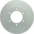 1994 Toyota T100 - Front, Driver or Passenger Side Brake Disc, Geomet Coated, Plain Surface, Vented, 6 Lugs, 290.6 mm, 4WD, 3.0L 6Cyl, QuietCast Series