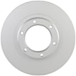 50011252 Front, Driver or Passenger Side Brake Disc, Geomet Coated, Plain Surface, Vented, 6 Lugs, 311.4 mm, 4.5L, 6Cyl, QuietCast Series