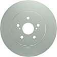 2004 Lexus RX330 - Front, Driver or Passenger Side Brake Disc, Geomet Coated, Plain Surface, Vented, 5 Lugs, 319 mm, 3.3L 6Cyl, QuietCast Series