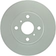 50011325 Front Brake Disc, Geomet Coated, Plain Surface, Vented