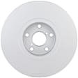50011342 Front, Driver Side Brake Disc, Geomet Coated, Plain Surface, Vented, 5 Lugs, 334 mm, QuietCast Series