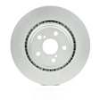 2010 Lexus RX350 - Front, Driver or Passenger Side Brake Disc, Geomet Coated, Plain Surface, Vented, 5 Lugs, 328 mm, Except Japan Built, Japan Built, 3.5L 6Cyl, QuietCast Series